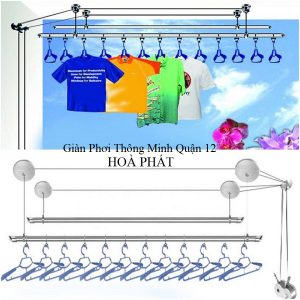 Địa chỉ lắp đặt giàn phơi thông minh Quận 12 uy tín