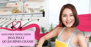 Giàn phơi thông minh quận Bình Chánh